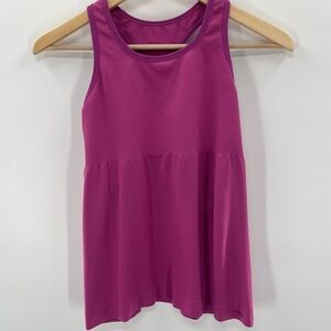 Patagonia Pink Purple Tank Top with Built in Bra Size Medium